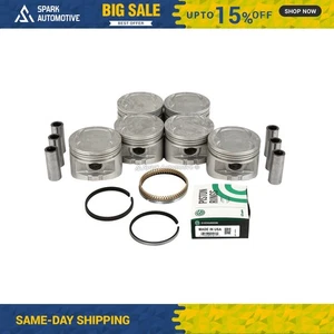 Pistons w/ Rings fit 1987-1997 Acura Honda Sterling 2.7L - Picture 1 of 9