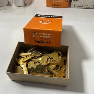 Master Lock K27 Key Blanks, BOX OF 50