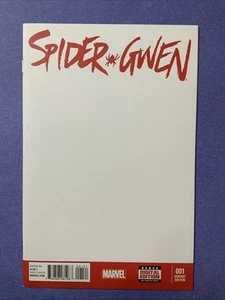 Spider-Gwen #1 fast neuwertig leere Skizze Variante 2015 Marvel Comics - Bild 1 von 15