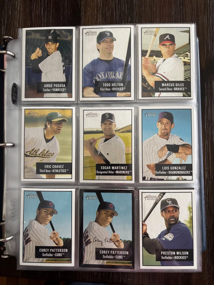 Conjunto Bowman Heritage 2003. 1-280 com variações - Imagem 1 de 4