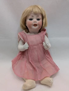 Antike 11,5" Biskuit Kleinkind Puppe Kopf perfekt PM 914 1 Germany c1910s-1920s - Bild 1 von 15