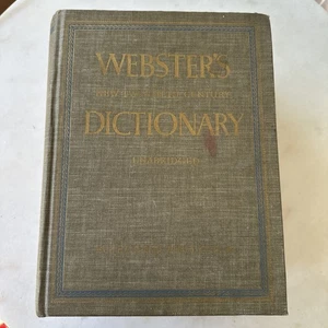 Webster’s New Twentieth Century Dictionary 1967 Large Unabridged 2nd Edition - Picture 1 of 12