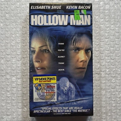 Hollow Man (VHS, 2001) Brand New Sealed - Kevin Bacon Elizabeth Shue Horror VHS - Image 1 of 4