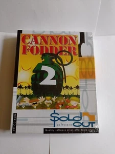 CANNON FODDER 2 - PC NEW SEALED New Sealed BigBox - Picture 1 of 7
