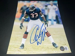 Foto firmada autografiada por Charles Tillman Chicago Bears 8x10 holograma Beckett _ - Imagen 1 de 1