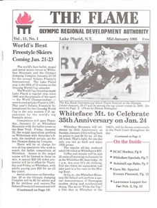SPORTS OLYMPICS (1993): THE FLAME Olympic Regional Devel Authority Lake Placid - Picture 1 of 1