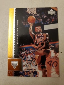 UPPER DECK MICHAEL JORDAN SURPASSES 23000 POINTS CARD - Picture 1 of 5