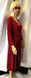 Vestido talla 16w de "Pin Up Fashion" vino tinto oscuro para mujer nuevo con etiquetas (500-50) - Imagen 1 de 10