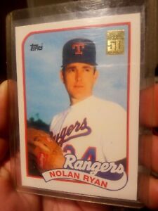 Nolan Ryan Rare Reprint Card 2000 Topps 35 of 45$$