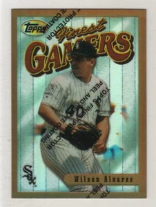 1996 Topps Finest Bronze Refractor #183 Wilson Alvarez Chicago White Sox BV$5 - Picture 1 of 1