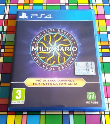CHI VUOL ESSERE MILIONARIO GIOCO PLAYSTATION PS4 PS5 🔥 PAL ITALIANO 🇮🇹 QUIZ - Immagine 1 di 4