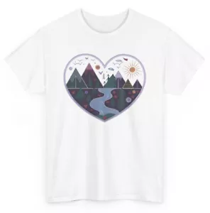 Traveling Love T-shirt - Hiking Novelty Trip Adventure Camping Unisex Tee - Picture 1 of 53