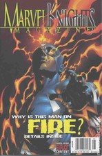Marvel Knights Magazine #4 FN 2001 Stock Image