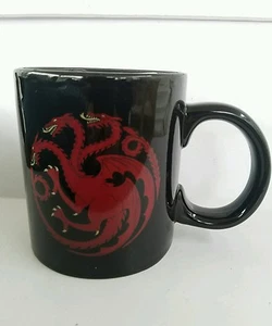 Game of Thrones Targaryen Fire and Blood Double Sided Ceramic Mug New GOT - Picture 1 of 5