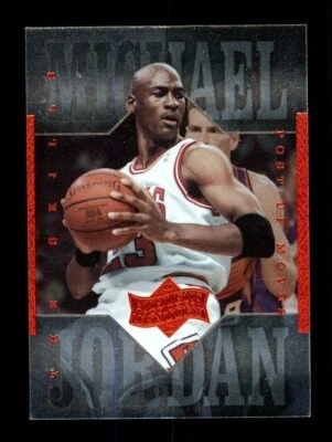 1999-00 UPPER DECK #73 MICHAEL JORDAN ATHLETE OF THE CENTURY THE SKILLS POST-UP - Image 1 of 2