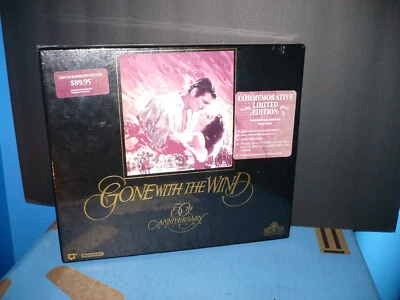 GONE WITH THE WIND • SEALED • 50th Anniversary VHS 1989 Box Set • NEW SEALED - Image 1 of 4