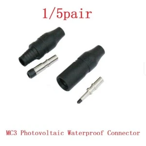 MC3 PV Mâle/Femelle IP67-Connectors Plugs-Cable Connecteur for Solar-Panel - Imagen 1 de 48
