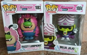 Funko POP! Cartoon Network Powerpuff Mädchen MOJO JOJO 1084 & FUZZY LUMPKINS 1083 - Bild 1 von 6