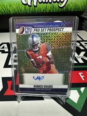 2022 Leaf Pro Set Prospect Auto Romeo Doubs /15 - Image 1 of 2