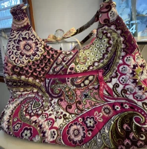 Vera Bradley Very Berry Large Hobo Bag - Picture 1 of 6