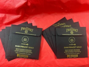 2 Set 100% Authentic evah pirazzi gold viola set with removable A strings - Picture 1 of 1