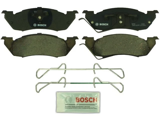 Juego de pastillas de freno delanteras Bosch 97JY64V para Dodge Dakota 1991-1998 Foto 1 de 1