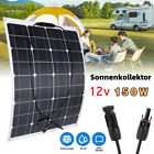 150W Flexibel Solarpanel Solarmodule Monokristallin Fr Wohnmobil Boot Camping