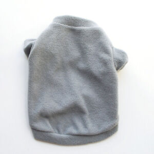 Dog Pet Fleece Clothes Cat Warm Sweater Coat Winter Puppy Jacket Apparel TShirt☆