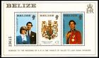 Belize 554 - Prinz Charles und Lady Diana königliche Hochzeit (pb80431)