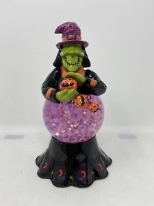 Sienna Tin Witch Lava Lamp 9” Halloween Party Lamp Decoration Needs Bulb - Picture 1 of 18