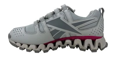 Reebok Women's ZigWild TR 6 Trail Running Shoe Pure Grey/Pursuit Pink G58587 - Image 1 of 4
