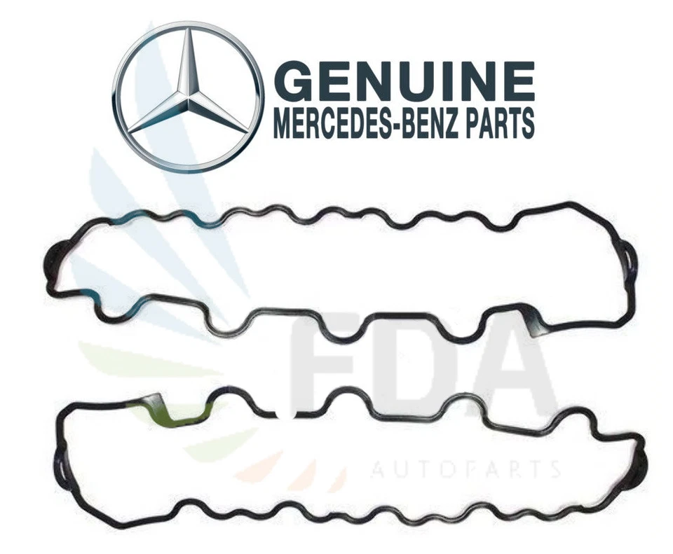 Junta de tampa de válvula balancim motor Mercedes genuína esquerda + direita r129 w163 w211 - Imagem 1 de 1