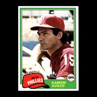Ramon Aviles 1981 Topps Philadelphia Phillies #644 Nice! 1 - Image 1 of 2