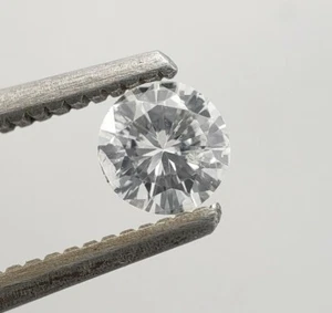 Loose Sparkling Natural Diamond 4.19mm 0.242ct G Color I1 Clarity Round Melee - Picture 1 of 6