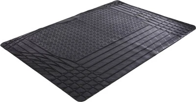 Car Boot Mat Black Water Resistant Tough Rubber For Peugeot Partner (2018-2024) - Image 1 of 4