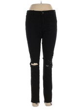 Abercrombie & Fitch Women Black Jeans 8