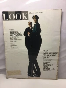 Look August 12, 1969 Big Business Of American Militarism, Charlotte  Ford - Bild 1 von 1