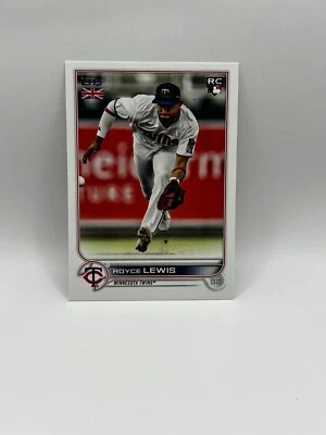 2022 Topps UK Royce Lewis #137 RC Minnesota Twins - Image 1 of 2