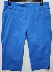 Ruby Rd. Pantalón capri mujer azul talla 22W exc. Estado!! - Imagen 1 de 5