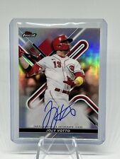 2022 Topps Finest JOEY VOTTO Auto - Refractor - On Card Autograph