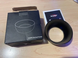 IKAPE Magnetic Dosing Funnel Set, 53-54MM Espresso Dosing Ring V2 black - Picture 1 of 5
