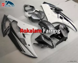 Carenados de motocicleta blanco gris con capucha para Yamaha YZF R6 06 07 YZF-R6 2006 - Imagen 1 de 1