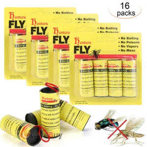 16 Rolls Sticky Fruit Fly Traps, Fungus Gnat Killer Trap use for Indoor Outdoor - Picture 1 of 12