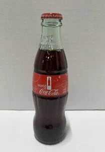 World of Coca Cola Atlanta Sealed Glass Coke Bottle - Picture 1 of 9