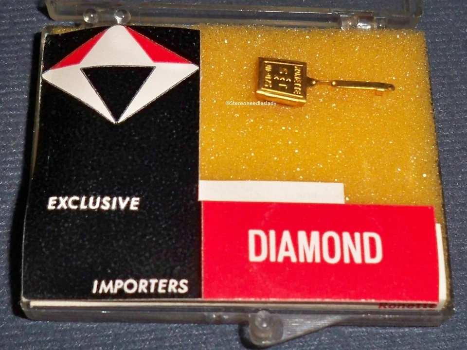 Superb / Pfanstiehl 702-D7 Diamond Stylus for Ronette SA-075 and Perpetuum-Ebner