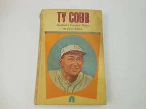 Ty Cobb Baseball Greatest Player Gene Schoor Hardcover 1966 - Picture 1 of 12