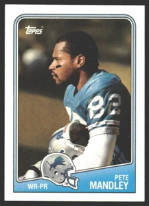Pete Mandley #376 1988 Topps Detroit Lions - Picture 1 of 2