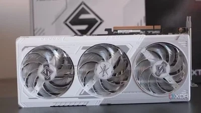 ASRock Steel Legend Radeon RX 9060 XT 16GB GDDR6 PCIe5.0 x16 Graphics Card - Image 1 of 4