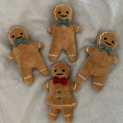 4 Primitive Farmhouse 5” Gingerbread Man & Woman Cupboard Tucks Free Shipping! - Image 1 of 4