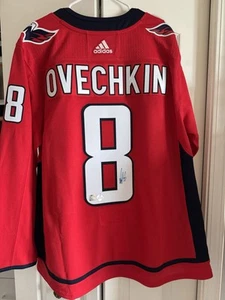Alex Ovechkin Signed Adidas Washington Capitals Autographed Jersey - Picture 1 of 7